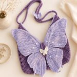 Lavender Butterfly Bag