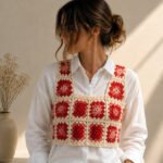 Crochet Granny Square Vest