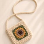 Sunflower Charm Bag