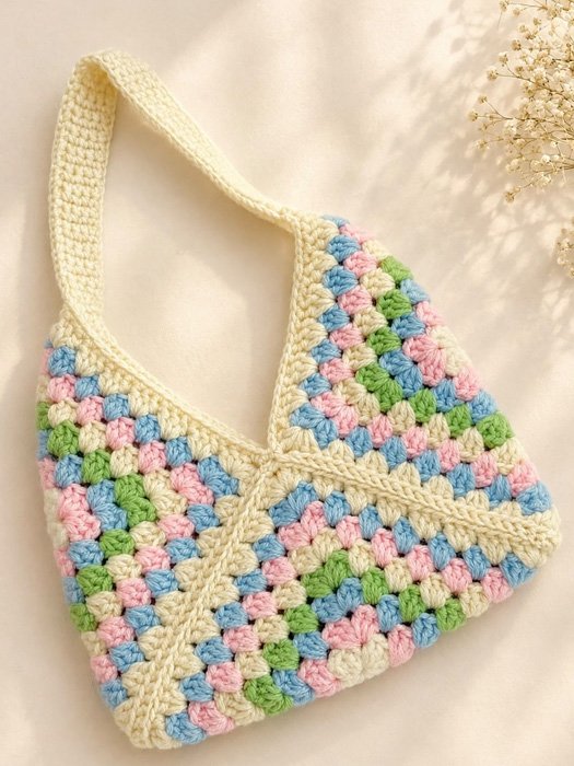 bag5 Cotton Candy Granny Bag - Image 1
