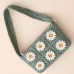 Green Daisy Bag