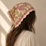 Crochet Granny Square Headscarf