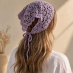 Crochet Lace Headscarf