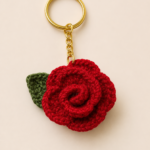Rose keychain