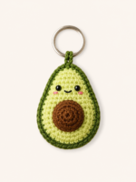 Avocado Keychain